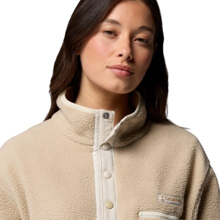 Columbia Helvetia II Cropped Half-Snap Fleece Pullover - Women's 4