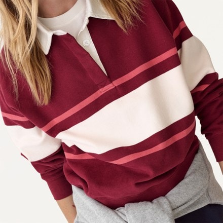 Marine Layer Cloud 9 Fleece Polo - Women's 6