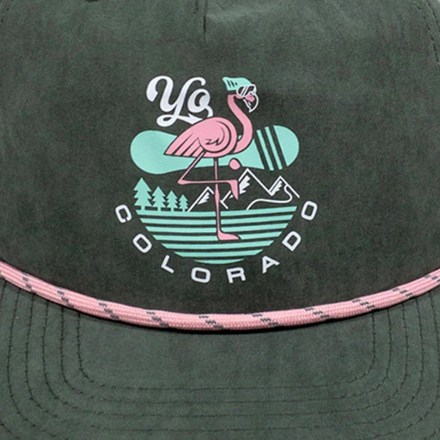 YoColorado Yardbird Flamingo Rope Ball Cap 5