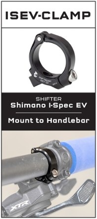 Wolf Tooth Components ShiftMount ISEV-22 Clamp for Shimano I-Spec EV 1