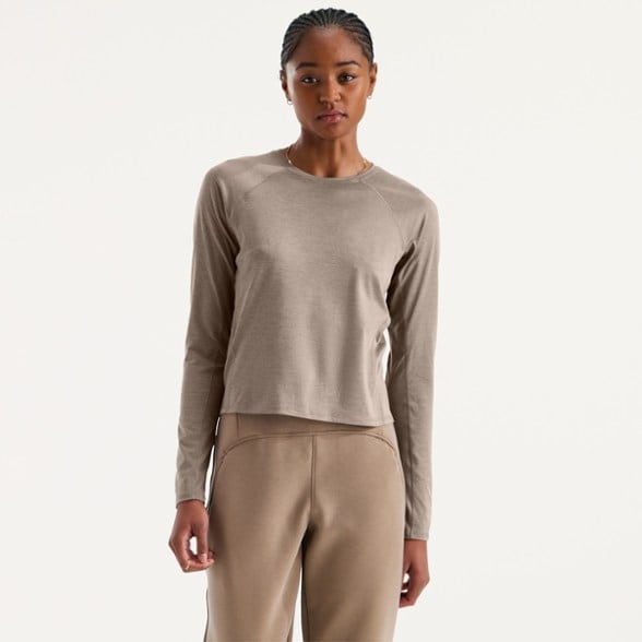 On Body Image of color Garnet Light Heather