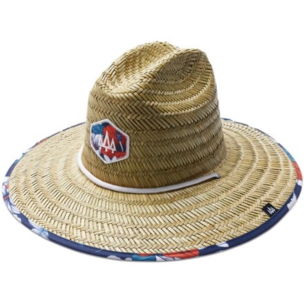 Hemlock Hat Co. UPF 50+ Lifeguard Straw Hat 0