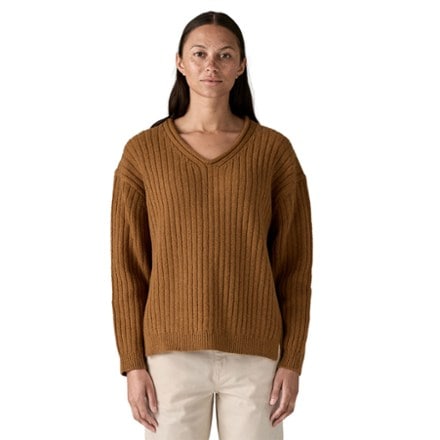 Patagonia Recycled Wool V-Neck Sweater - Women's 1