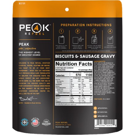 PEAK REFUEL Outdoor Meals Box - 14 Servings 4