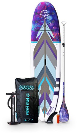 Pau Hana Moonmist TPU Inflatable Stand Up Paddle Board with Paddle - 10' 0