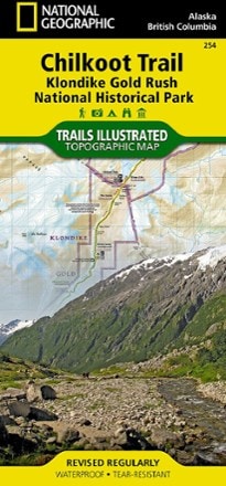 National Geographic Chilkoot Trail/Klondike Gold Rush National Historic Park Topographic Map 0