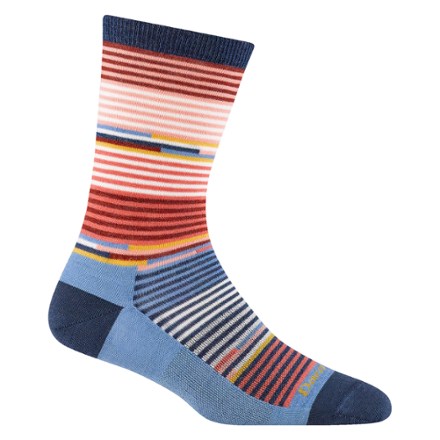 Darn Tough Women's Pixie Crew Socks  Blue M