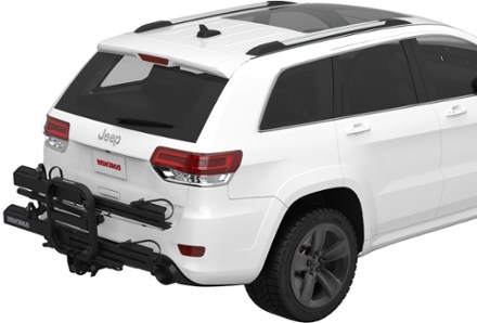 Yakima OnRamp LX Bike Rack Folds flat when unloaded