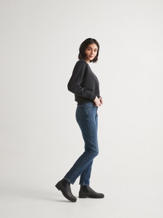 DUER Fireside Denim Girlfriend Pants - Women's 4