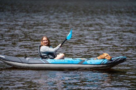 Aquaglide Chinook 100 Inflatable Kayak with Pump 5