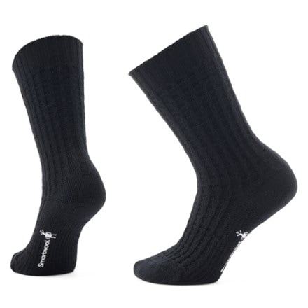 Smartwool Everyday Cozy Waffle Press Crew Socks - Women's 0