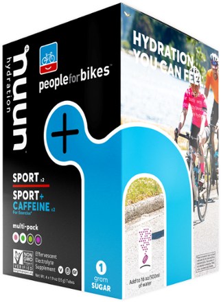 NUUN Sport People for Bikes Mixed Hydration Tablets - Package of 4 3