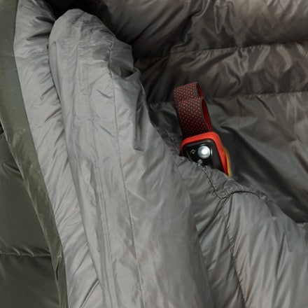 Exped Terra 0 Sleeping Bag Interior pocket