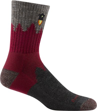 Darn Tough Number 2 Micro Crew Midweight Hiking Socks - Men's 0