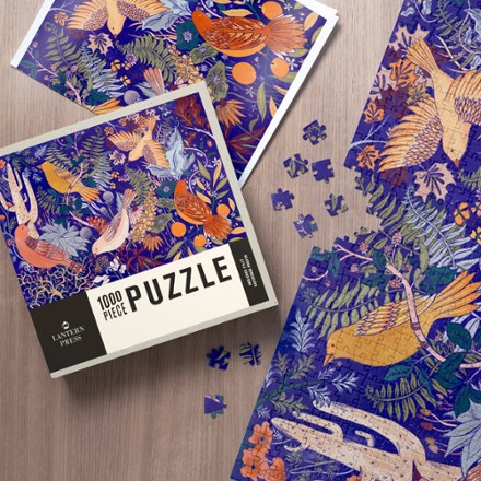Lantern Press Birds and Blooms of North America Puzzle - 1,000 Piece 1