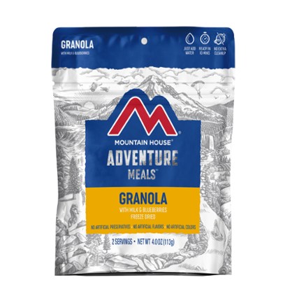 Mountain House Granola with Milk & Blueberries - 2 Servings 0