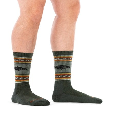 Darn Tough Van Grizzle Boot Cushion Socks - Men's 1