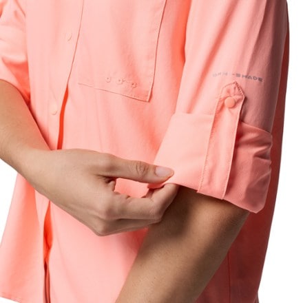 Columbia PFG Castback Woven Long-Sleeve Shirt - Women's 7