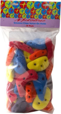 Metolius Greatest Chips Polyurethane Screw-On Holds - Package of 40 0
