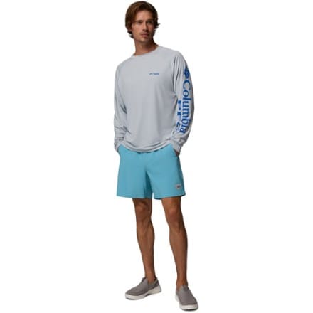 Columbia PFG Terminal Roamer Stretch Shorts - Men's 5