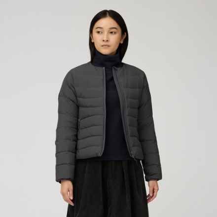 Snow Peak Middler Down Collarless Jacket - Women's 1