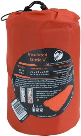 Klymit Insulated Static V Sleeping Pad 1