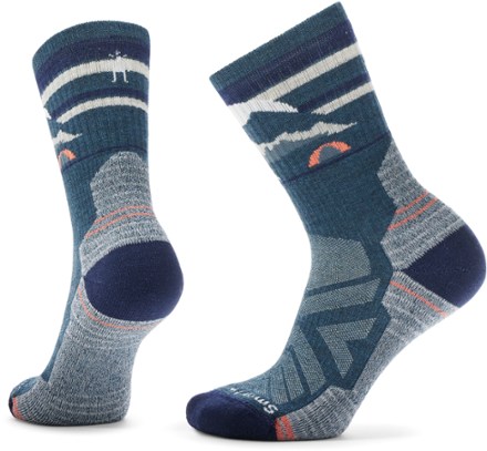 Smartwool Hike Light Cushion Mountain Moon Crew Socks - Women's | REI Co-op