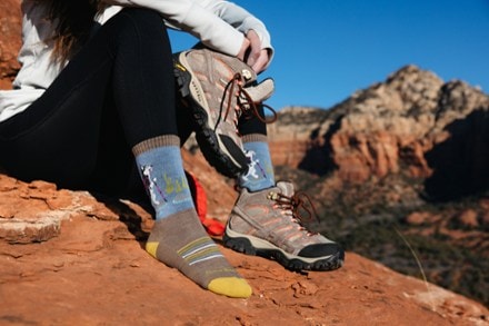 Darn Tough Critter Club Lightweight Micro Crew Socks - Women's 3