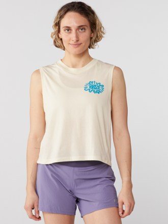 Janji Runterra Bio GFX Muscle Tank Top - Women's 1