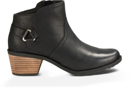 teva foxy ankle boots black