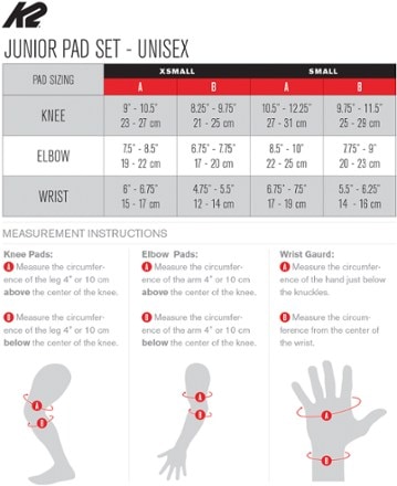 K2 Junior Pad Set - Kids' 3