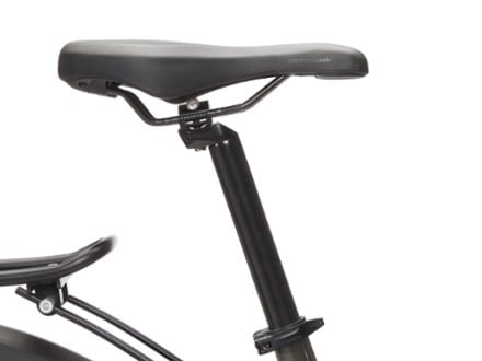 Cannondale Adventure Neo Allroad EQ Low Step-Through Electric Bike Locking battery compartment (Black/Grey)