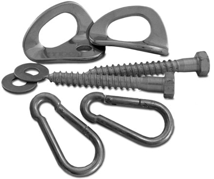 Indoor hammock hooks top