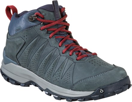 Oboz Sypes Mid Leather Waterproof Hiking Boots - Women's 2