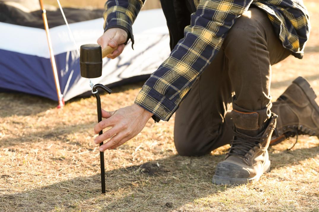 Location Image for Heavy-Duty Tent Stake - Package of 2