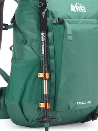 REI Co-op Trail 40 Pack - Women's Trekking pole attachments (pole not included)