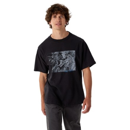 Arc'teryx Kragg Cotton Lithographica T-Shirt - Men's 1