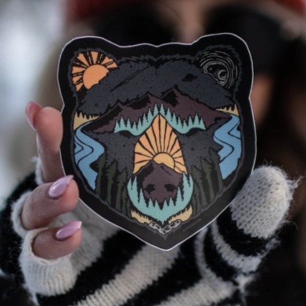 Atomicchild Bear Face Sticker 1