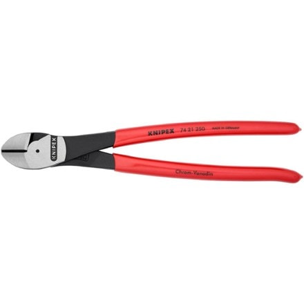 KNIPEX 10" High-Leverage 12-Degree Angle Diagonal Cutters 0