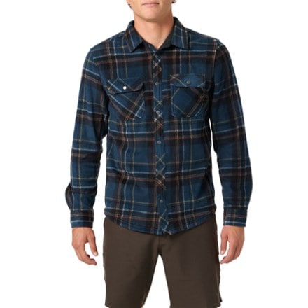 O'Neill Glacier Plaid Superfleece Shirt Jacket - Men's 0