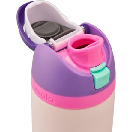 Owala FreeSip Kids' Insulated Stainless-Steel Water Bottle with Locking Push-Button Lid - 16 fl. oz. 4