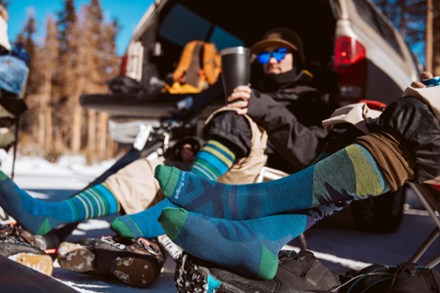 Darn Tough Solstice Over-the-Calf Ski Socks - Men's 4