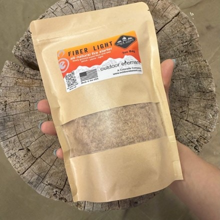 outdoor element Fiber Light Fire Tinder Bag 2