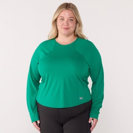 REI Co-op Swiftland High-Low-Hem Long-Sleeve Running T-Shirt - Women's 2