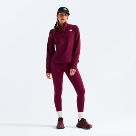 The North Face Cedar Trail Grid Fleece Quarter-Zip Pullover - Women's 2
