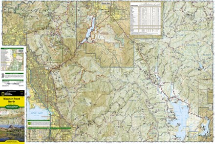 National Geographic Wasatch Front North Trail Map 2