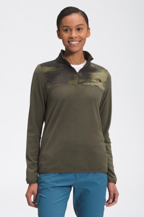 north face tka glacier quarter zip
