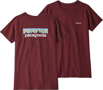 patagonia red t shirt