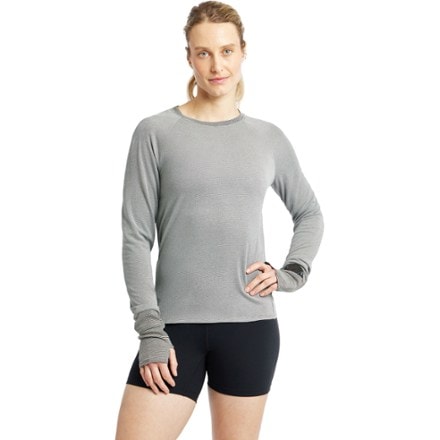 Oiselle Flyout Wool Long-Sleeve Shirt - Women's 0