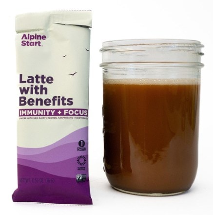 Alpine Start Instant Latte with Benefits - Package of 5 5